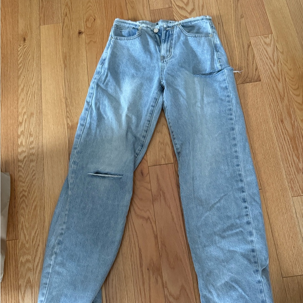 Whitefox Light Blue Distressed Jeans
